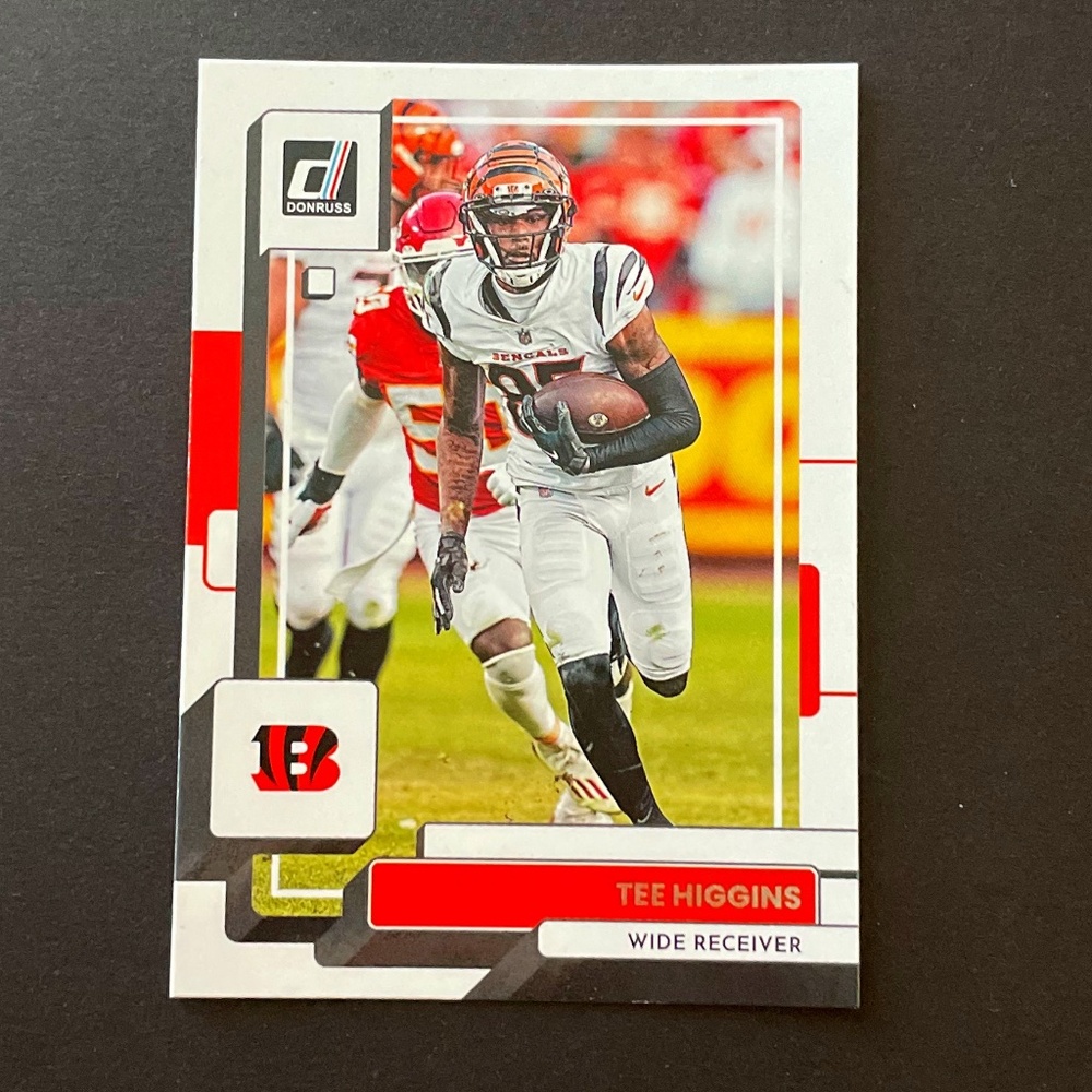 Tee Higgins: Cincinnati Bengals, Wide Receiver 2022 Panini Donruss Football #197